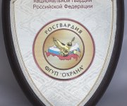 Плакетка в виде щита ФГУП 